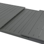 Maldives 95.5" - 119" Aluminum Extendable Outdoor Patio Dining Table