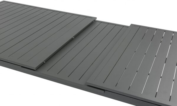 Maldives 95.5" - 119" Aluminum Extendable Outdoor Patio Dining Table