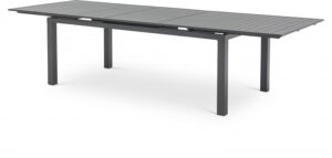Maldives 95.5" - 119" Aluminum Extendable Outdoor Patio Dining Table