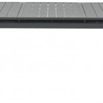 Maldives 95.5" - 119" Aluminum Extendable Outdoor Patio Dining Table