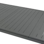 Maldives 95.5" - 119" Aluminum Extendable Outdoor Patio Dining Table