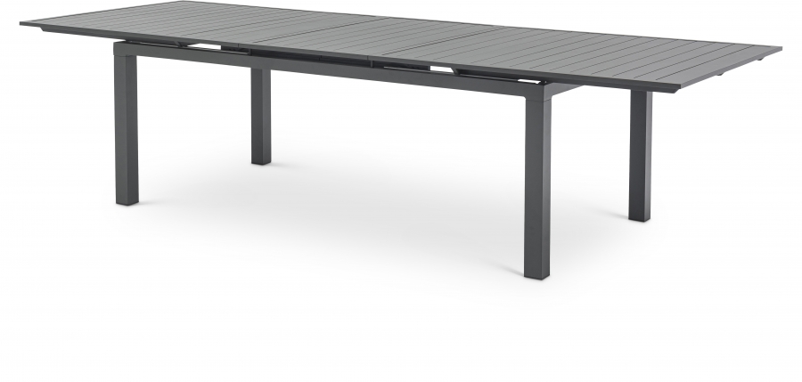 Maldives 95.5" - 119" Aluminum Extendable Outdoor Patio Dining Table