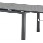 Maldives 95.5" - 119" Aluminum Extendable Outdoor Patio Dining Table