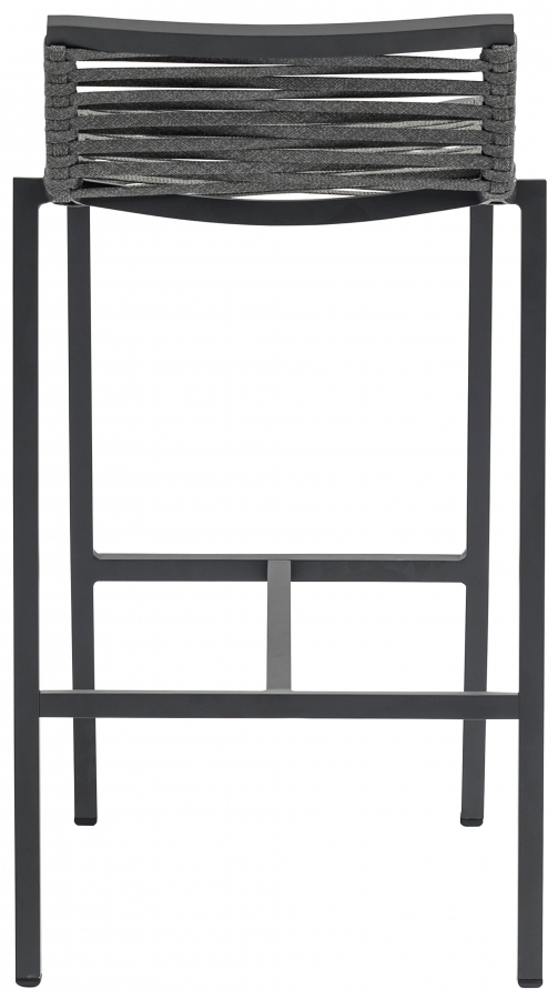 Maldives Mesh And Rope Fabric Outdoor Patio Bar Stool