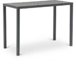 Maldives Aluminum Outdoor Patio Rectangle Bar Table