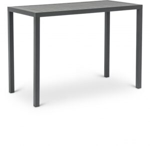 Maldives Aluminum Outdoor Patio Rectangle Bar Table