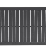 Maldives Aluminum Outdoor Patio Rectangle Bar Table