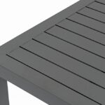 Maldives Aluminum Outdoor Patio Rectangle Bar Table