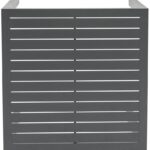 Maldives Aluminum Outdoor Patio Square Bar Table