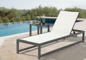 Maldives Aluminum Outdoor Patio End Table