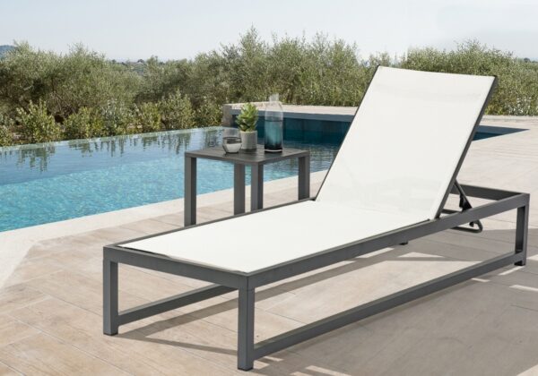 Maldives Aluminum Outdoor Patio End Table
