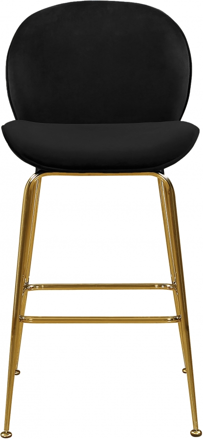 Paris Velvet Upholstered Counter Stool