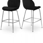 Paris Velvet Upholstered Counter Stool