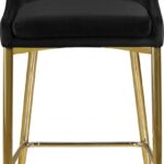Karina Velvet Upholstered Counter Stool