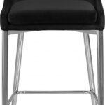 Karina Velvet Upholstered Counter Stool