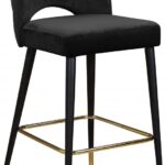 Kelly Velvet Upholstered Counter Stool