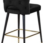 Kelly Velvet Upholstered Counter Stool