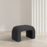 Niagara Boucle Fabric Upholstered Bench
