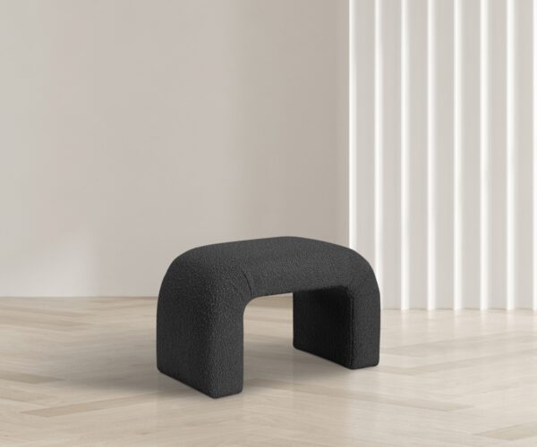 Niagara Boucle Fabric Upholstered Bench