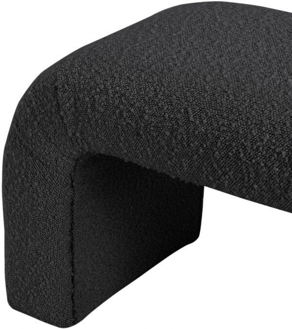Niagara Boucle Fabric Upholstered Bench