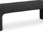 Niagara Boucle Fabric Upholstered Bench