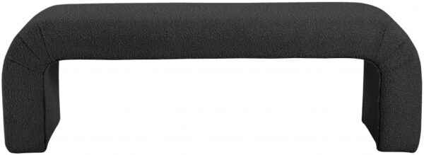 Niagara Boucle Fabric Upholstered Bench