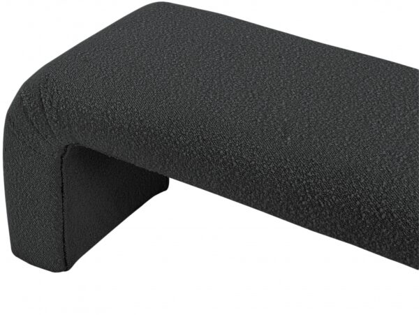 Niagara Boucle Fabric Upholstered Bench