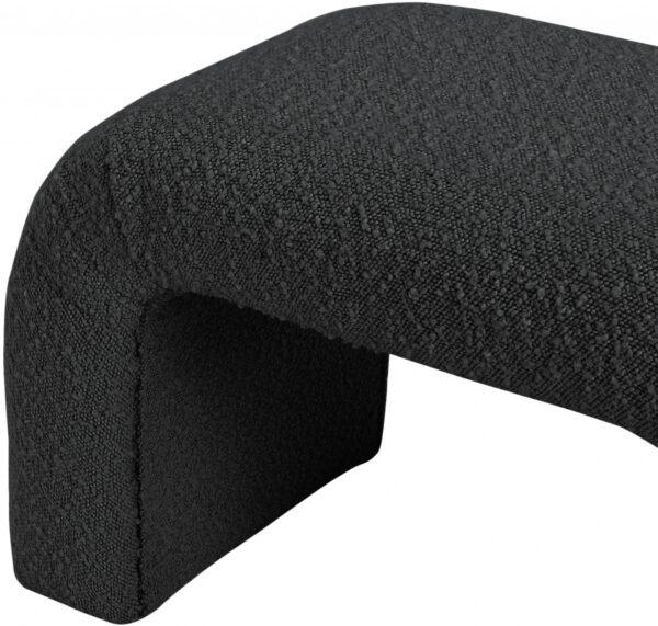 Niagara Boucle Fabric Upholstered Bench