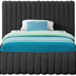 Nash Boucle Fabric Upholstered Bed