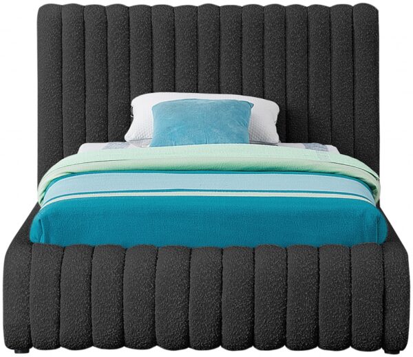 Nash Boucle Fabric Upholstered Bed