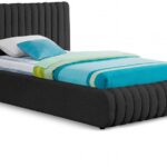 Nash Boucle Fabric Upholstered Bed