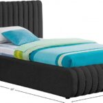 Nash Boucle Fabric Upholstered Bed