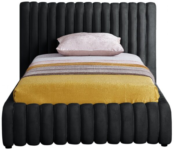Nico Velvet Upholstered Bed