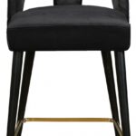 Akoya Velvet Upholstered Counter Stool
