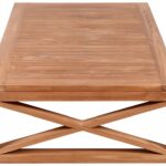 Anguilla Teak Wood Outdoor Patio Coffee Table