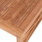 Anguilla Teak Wood Outdoor Patio Coffee Table