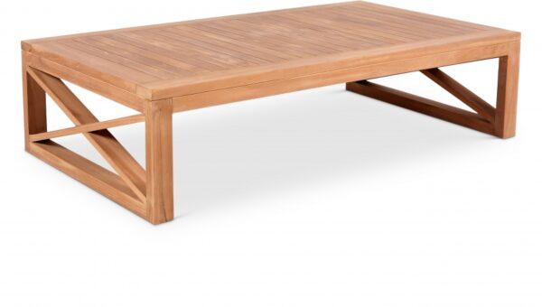 Anguilla Teak Wood Outdoor Patio Coffee Table