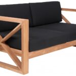 Anguilla 83" Water Resistant Fabric Upholsetered Outdoor Patio Sofa