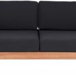 Anguilla 83" Water Resistant Fabric Upholsetered Outdoor Patio Sofa