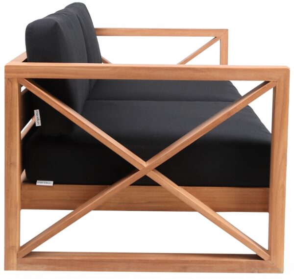 Anguilla 83" Water Resistant Fabric Upholsetered Outdoor Patio Sofa