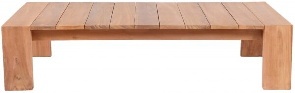 Tulum Teak Wood Outdoor Patio Coffee Table