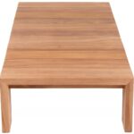 Tulum Teak Wood Outdoor Patio Coffee Table