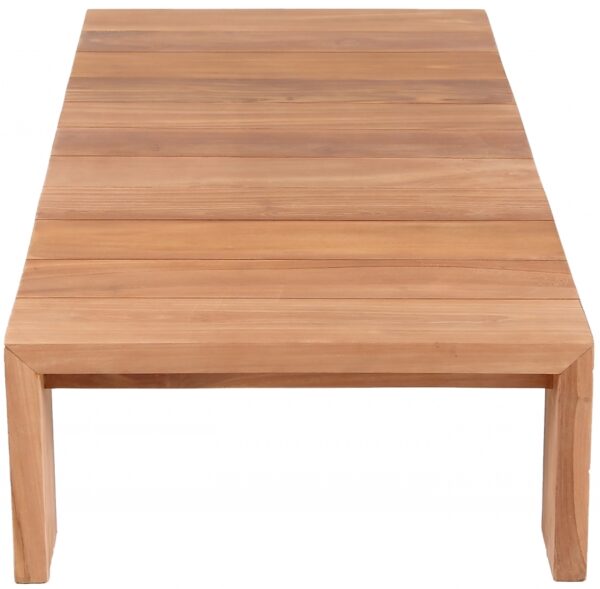 Tulum Teak Wood Outdoor Patio Coffee Table