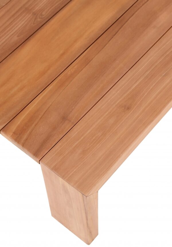 Tulum Teak Wood Outdoor Patio Coffee Table