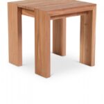 Tulum Teak Wood Outdoor Patio End / Side Table