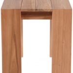 Tulum Teak Wood Outdoor Patio End / Side Table