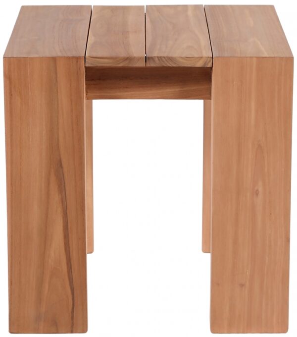 Tulum Teak Wood Outdoor Patio End / Side Table