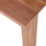 Tulum Teak Wood Outdoor Patio End / Side Table