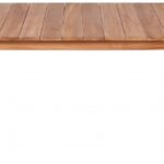 Tulum 108.5" Teak Wood Outdoor Patio Dining Table