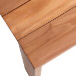 Tulum 108.5" Teak Wood Outdoor Patio Dining Table